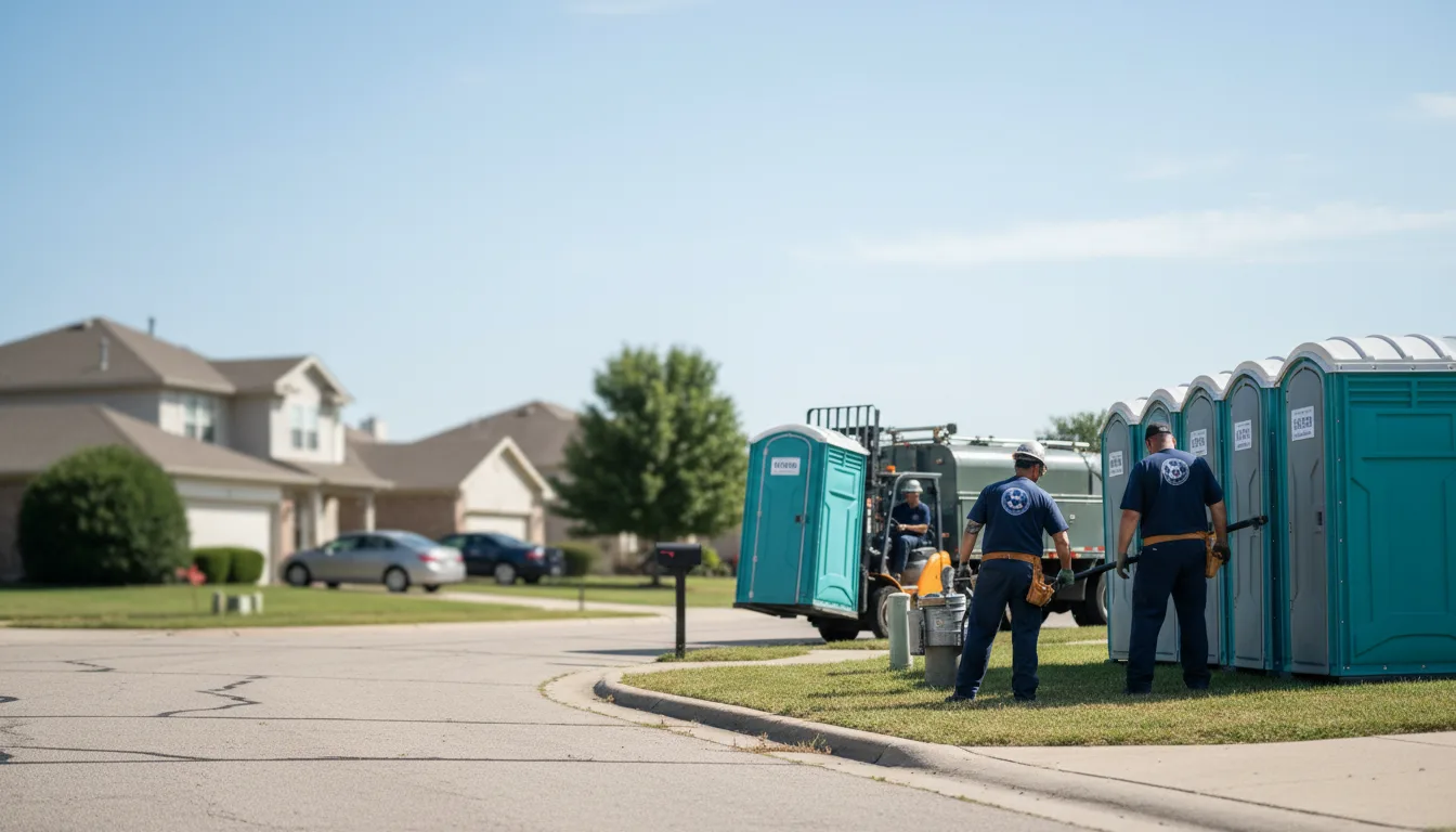Porta Potty Rental in Bennington, KS near me